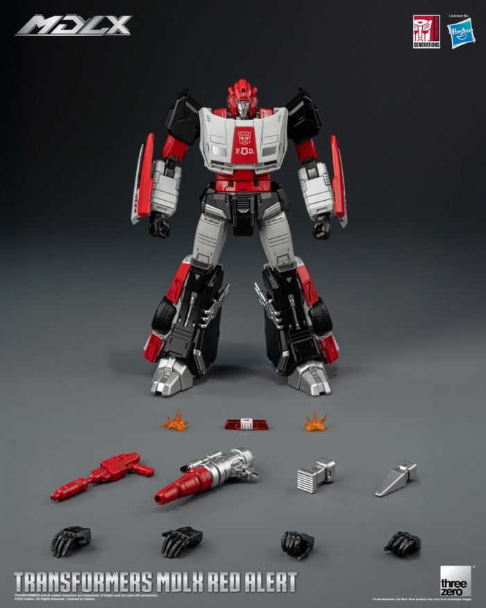 Transformers MDLX Red Alert