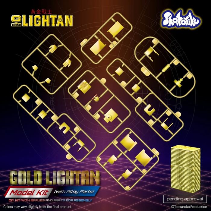 Gold Lightan Golden Warrior
