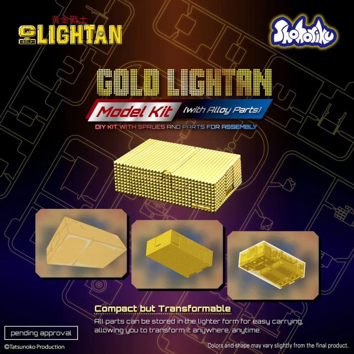 Gold Lightan Golden Warrior
