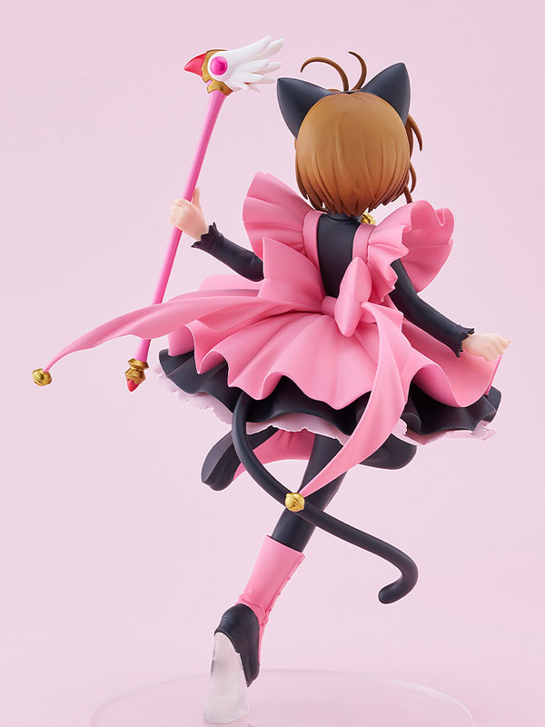POP UP PARADE Cardcaptor Sakura Clow Card Arc Sakura Kinomoto: Black Cat Costume Ver. L Size