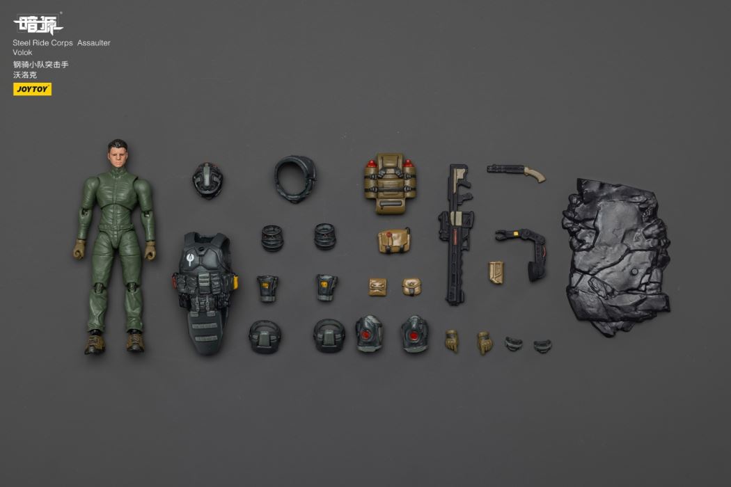 Steel Cavalry Squad Assaulters - Steven/Warlock/Carl/Red/Marco 1/25