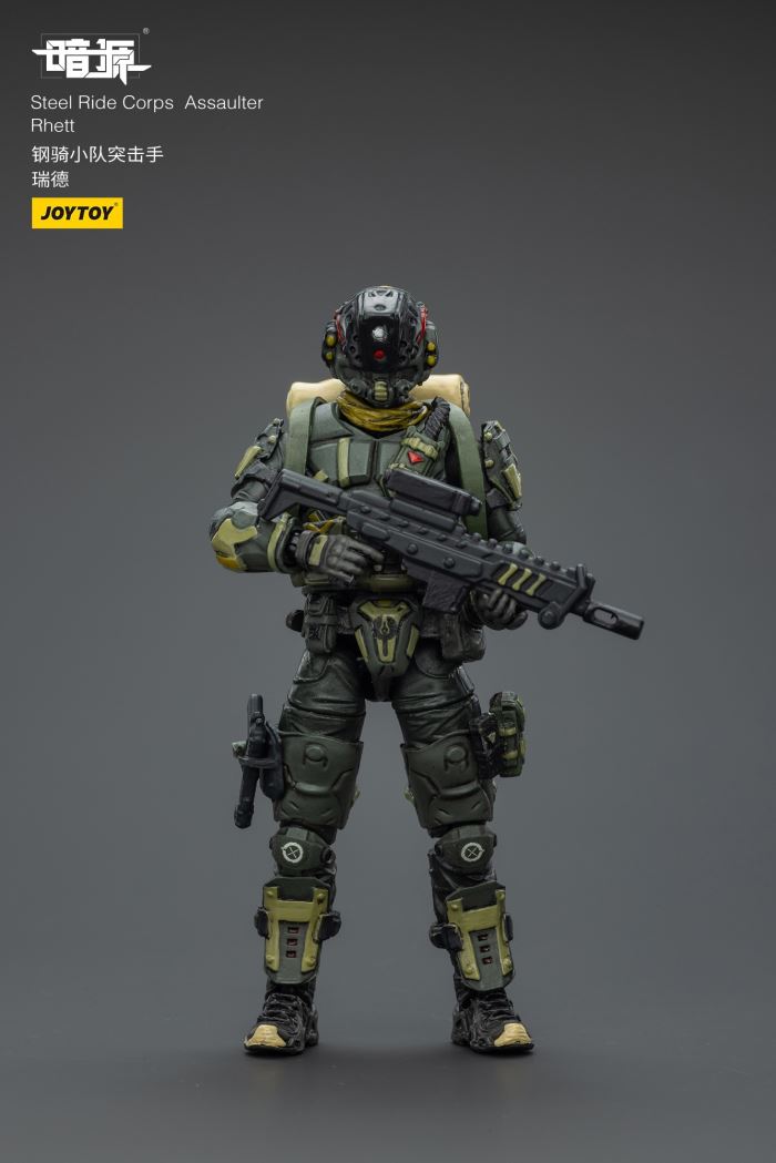 Steel Cavalry Squad Assaulters - Steven/Warlock/Carl/Red/Marco 1/25