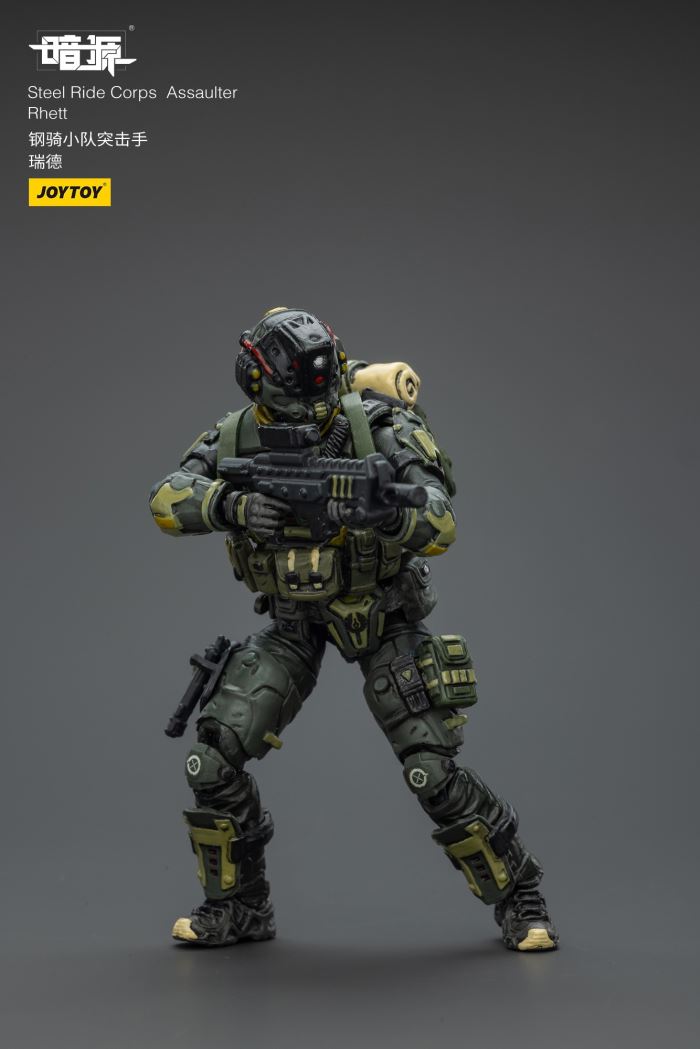 Steel Cavalry Squad Assaulters - Steven/Warlock/Carl/Red/Marco 1/25