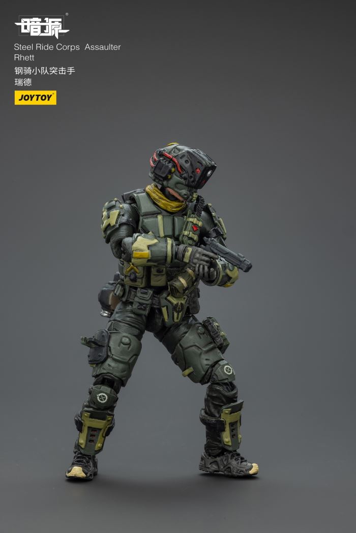 Steel Cavalry Squad Assaulters - Steven/Warlock/Carl/Red/Marco 1/25