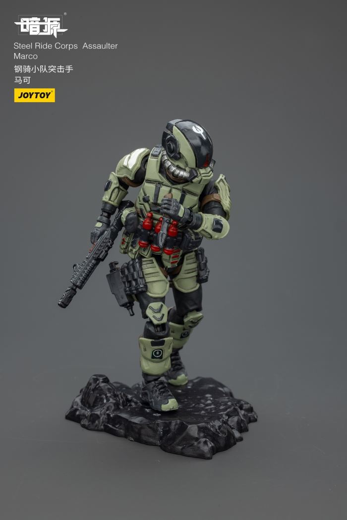 Steel Cavalry Squad Assaulters - Steven/Warlock/Carl/Red/Marco 1/25