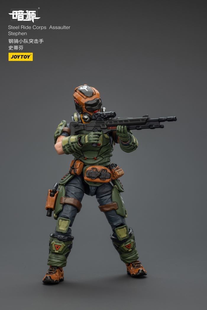 Steel Cavalry Squad Assaulters - Steven/Warlock/Carl/Red/Marco 1/25