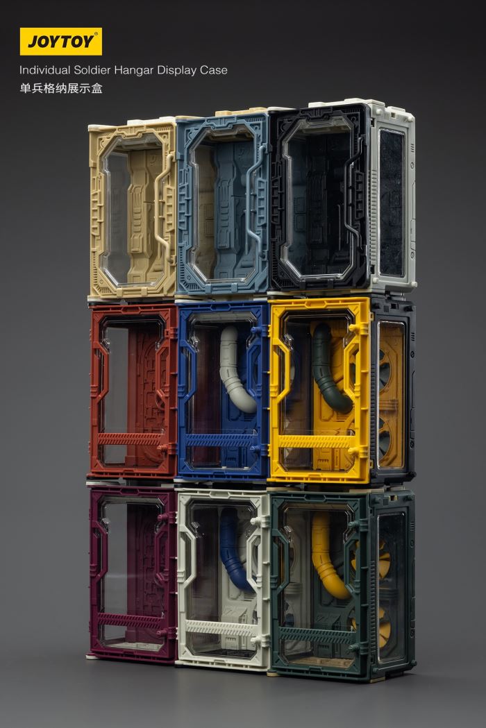 Single Soldier Grid Display Box A/B/C (Single/Combinable)