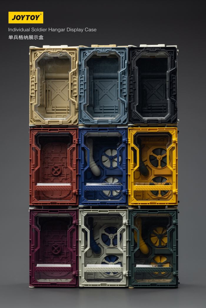 Single Soldier Grid Display Box A/B/C (Single/Combinable)