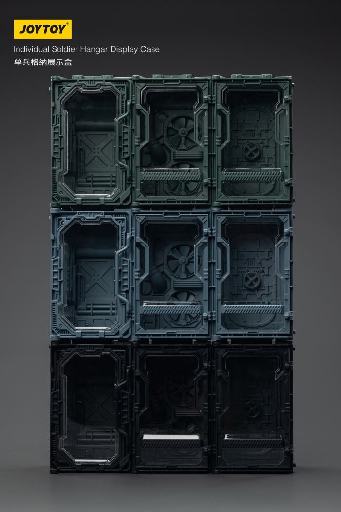 Single Soldier Grid Display Box A/B/C (Single/Combinable)