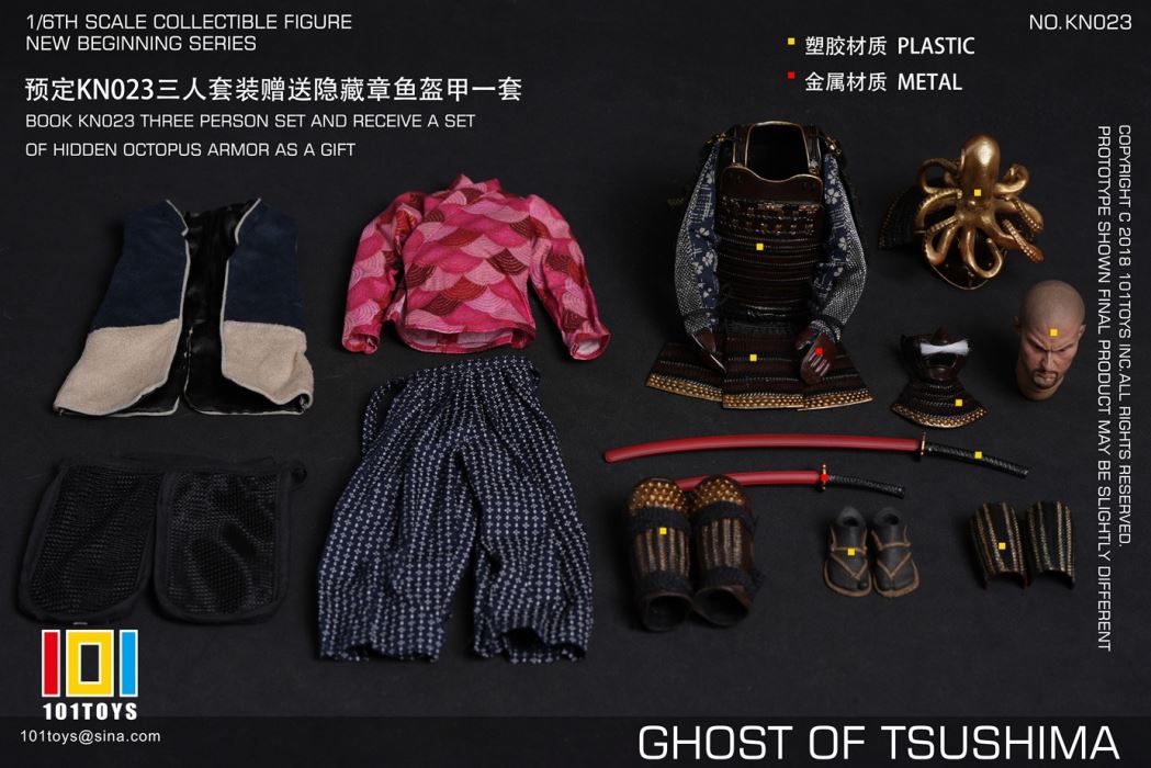 GHOST OF TSUSHIMA SAMURAI 1/6