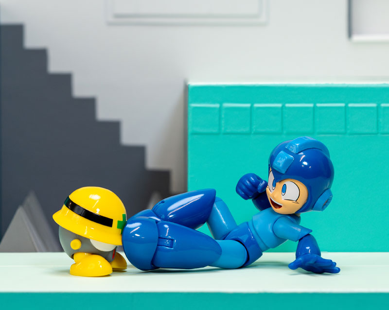 Mega Man / Bubble Man / Wood Man Action Figure 1/12 
