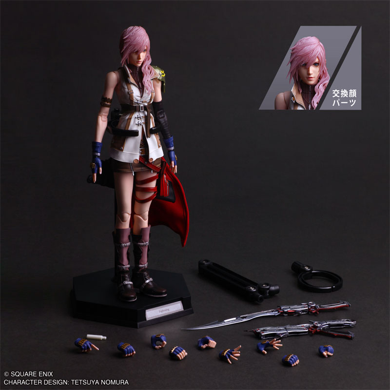 Final Fantasy XIII PLAY ARTS SHIN Lightning