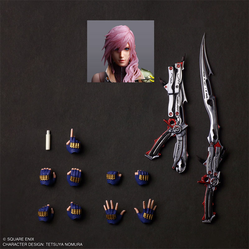 Final Fantasy XIII PLAY ARTS SHIN Lightning