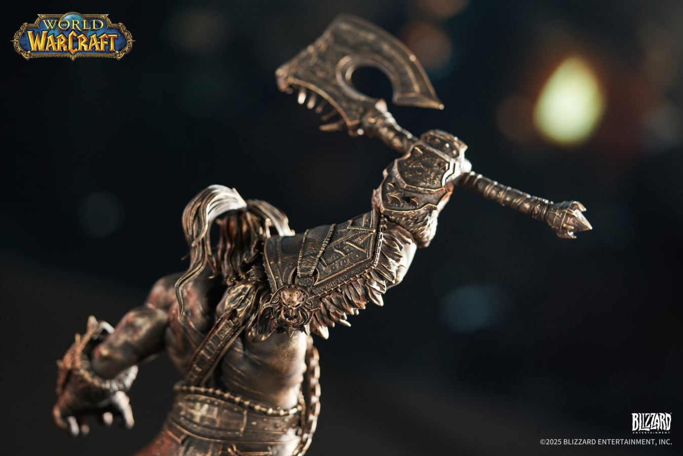 World of Warcraft Grommash Hellscream Bronze Collector's Statue 1/10