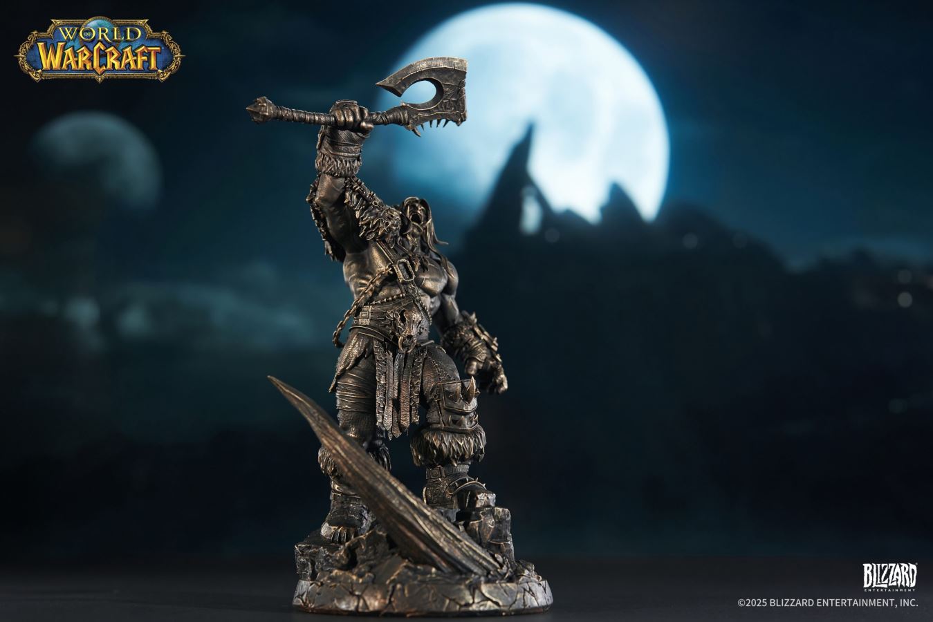 World of Warcraft Grommash Hellscream Bronze Collector's Statue 1/10