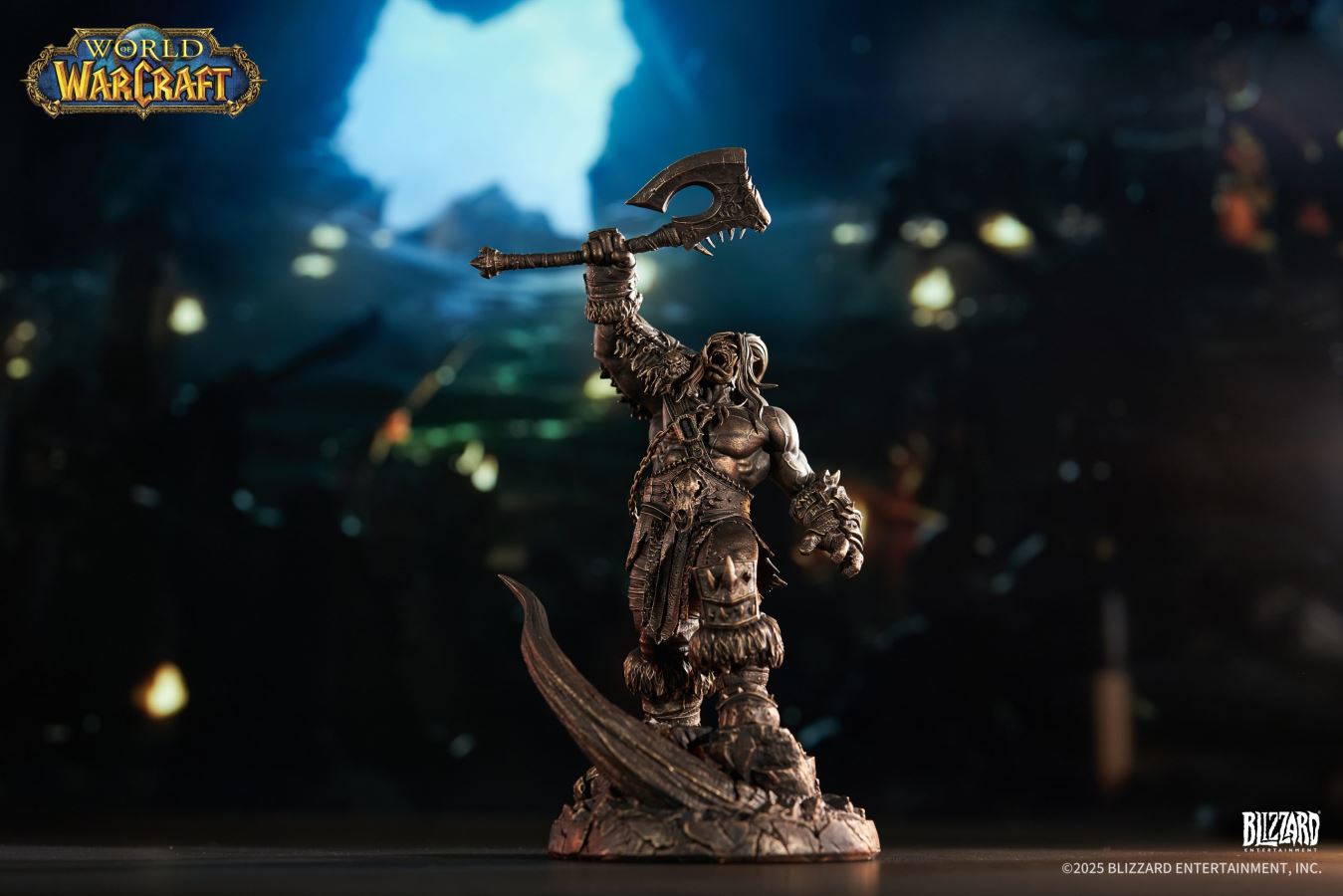 World of Warcraft Grommash Hellscream Bronze Collector's Statue 1/10