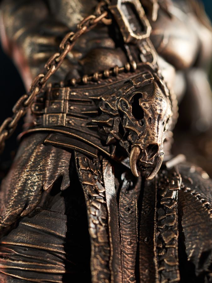 World of Warcraft Grommash Hellscream Bronze Collector's Statue 1/10