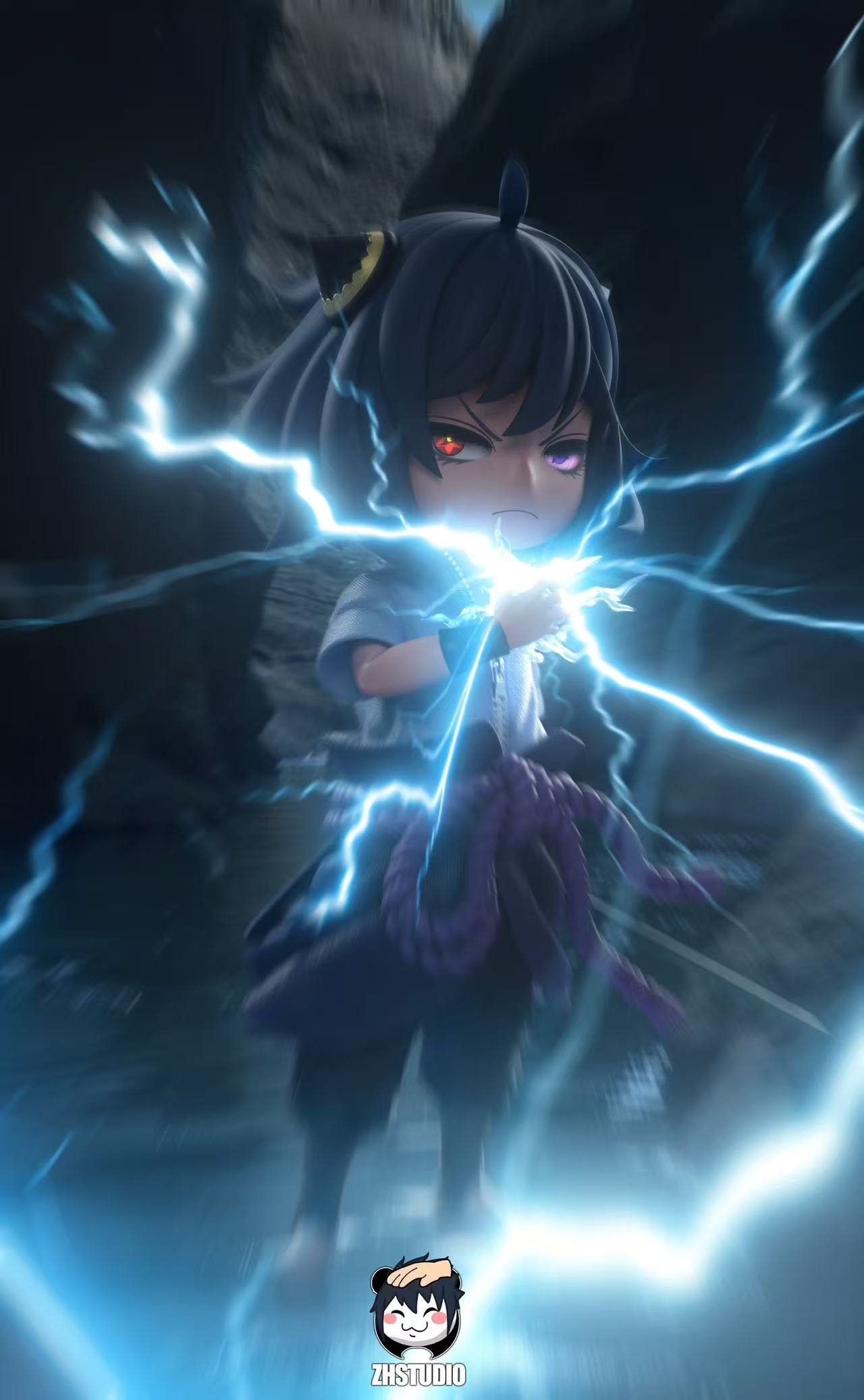 Anya cos Uchiha Sasuke - Spy x Family