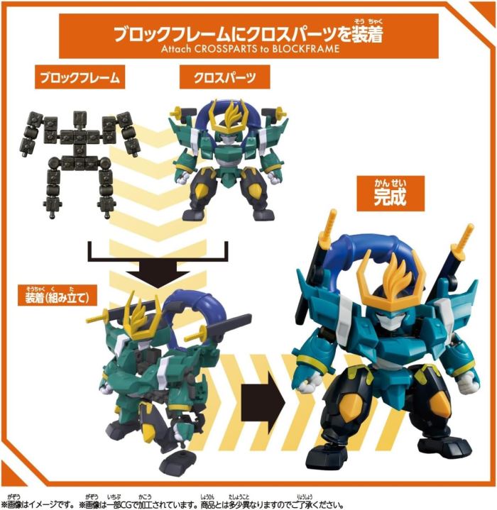 BLOCKCROSS Mashin Hero Wataru Series 2nd Edition