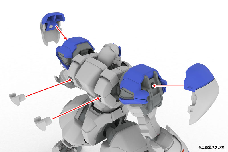 5inch Mechanism POWERDoLLS 2 1/48 X-4S (PDW-S810) Armored Infantry