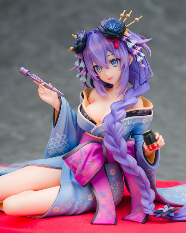 Neptunia x SENRAN KAGURA: Ninja Wars Purple Heart Kimono Ver. 1/7