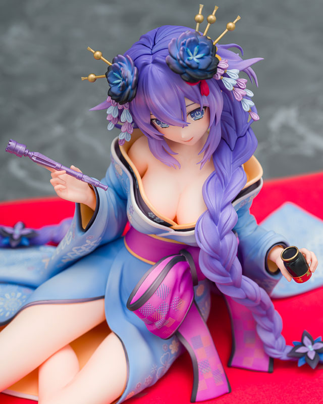 Neptunia x SENRAN KAGURA: Ninja Wars Purple Heart Kimono Ver. 1/7
