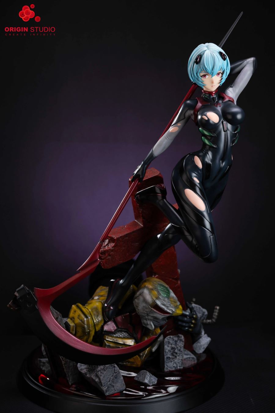 Black Combat Suit Ayanami Rei - Neon Genesis Evangelion