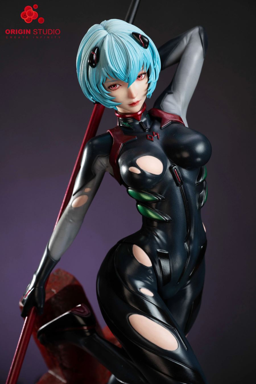 Black Combat Suit Ayanami Rei - Neon Genesis Evangelion