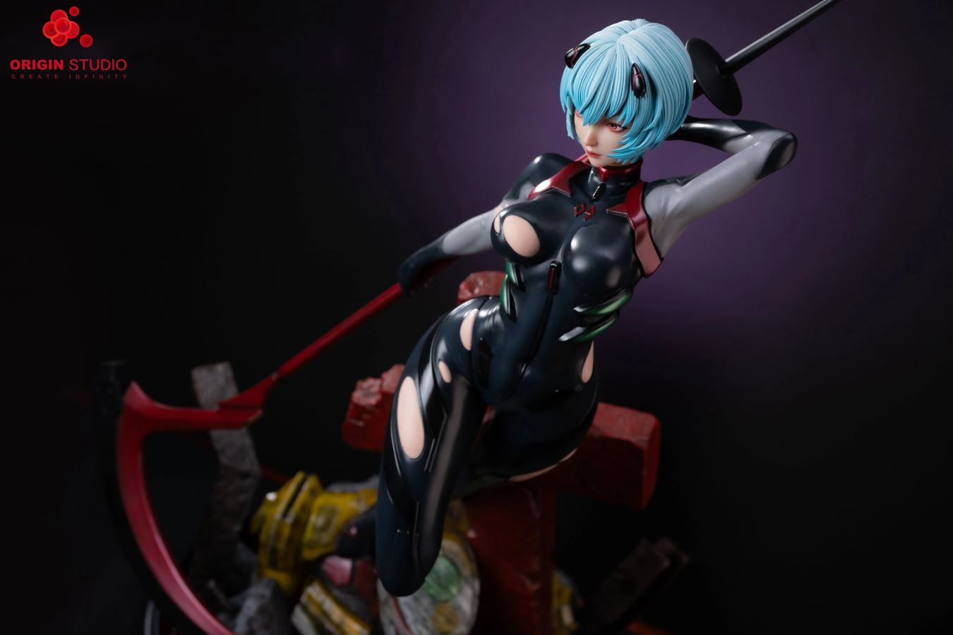 Black Combat Suit Ayanami Rei - Neon Genesis Evangelion