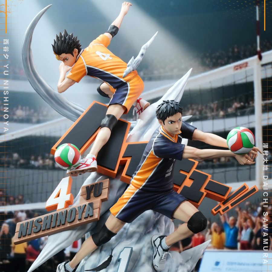 Yu Nishinoya & Daichi Sawamura - Haikyu!!