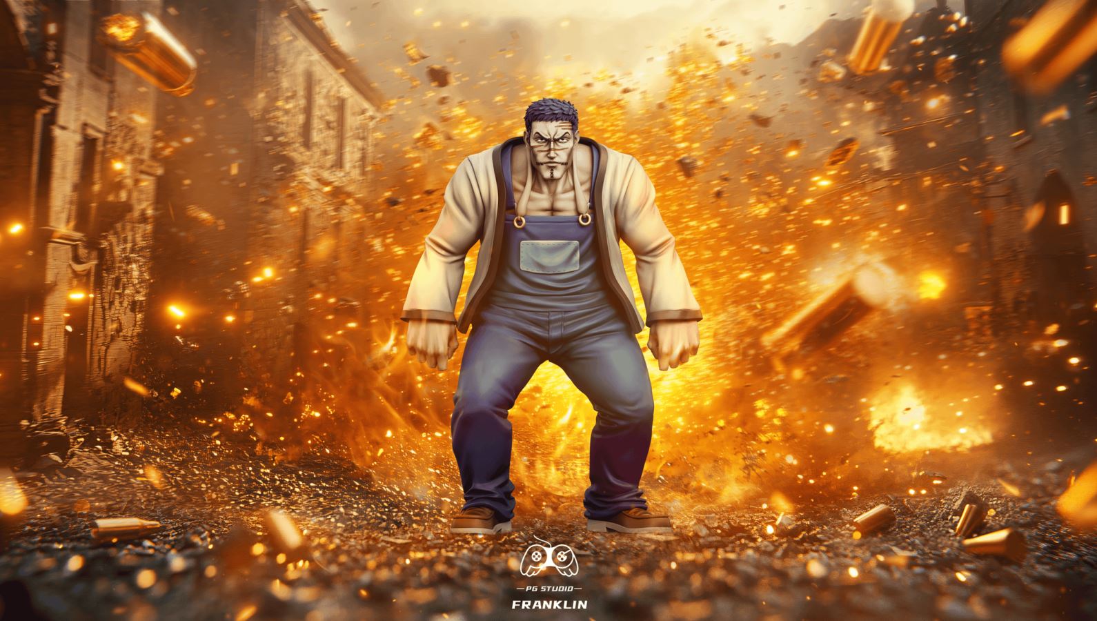 Nobunaga Hazama & Uvogin & Franklin 1/6