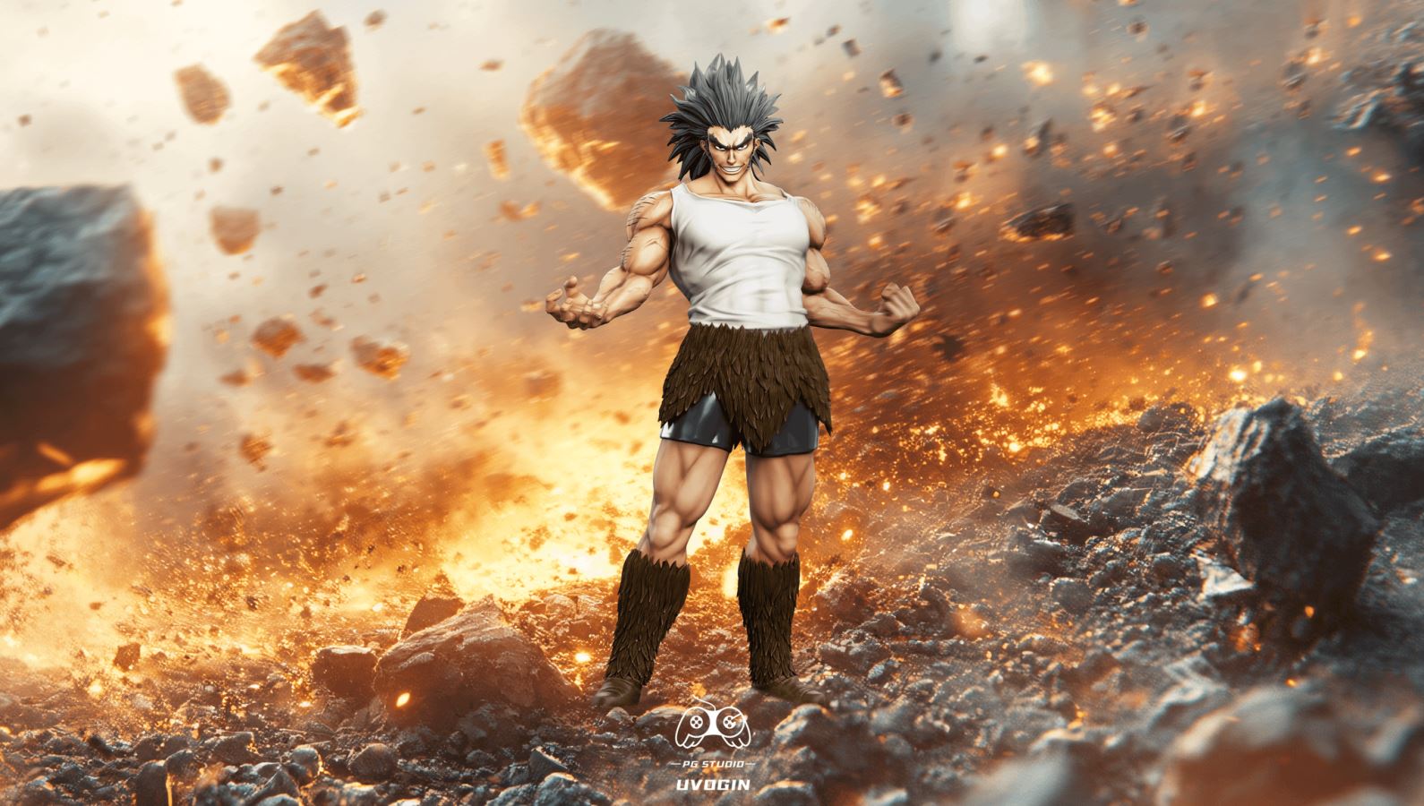 Nobunaga Hazama & Uvogin & Franklin 1/6