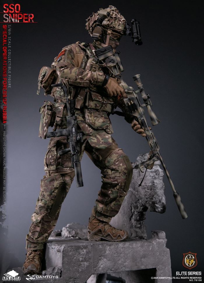 Russian Federation SSO Special Forces Sniper 1/6