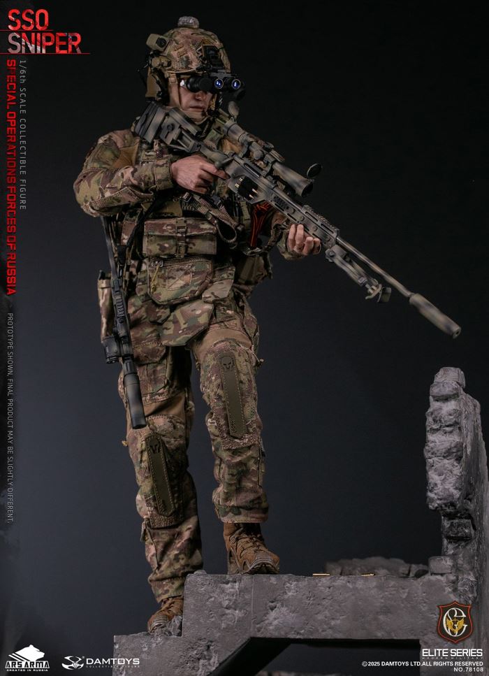 Russian Federation SSO Special Forces Sniper 1/6