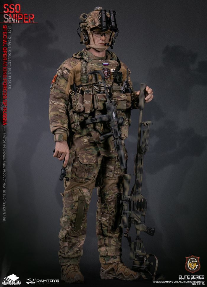 Russian Federation SSO Special Forces Sniper 1/6