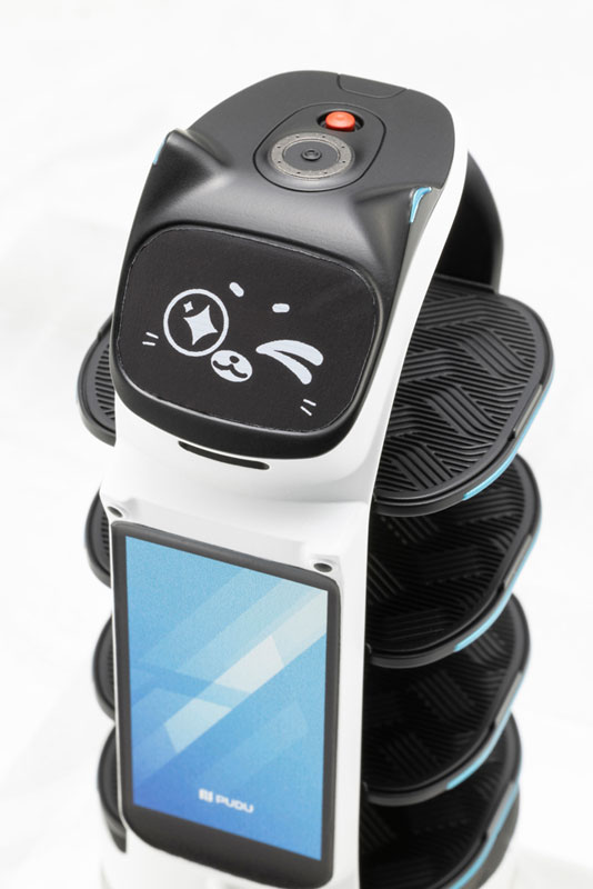 PUDU BellaBot Pro [White Ver.] Plastic Model