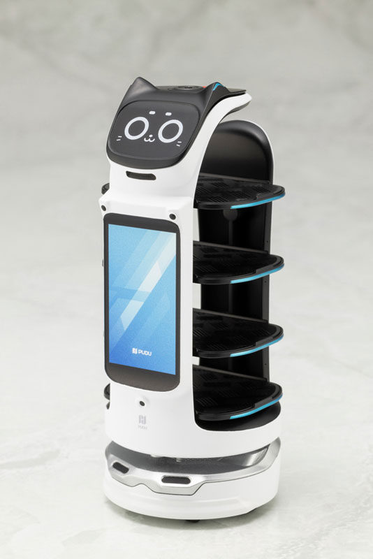 PUDU BellaBot Pro [White Ver.] Plastic Model