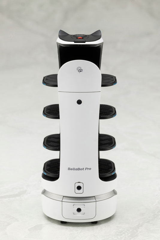 PUDU BellaBot Pro [White Ver.] Plastic Model