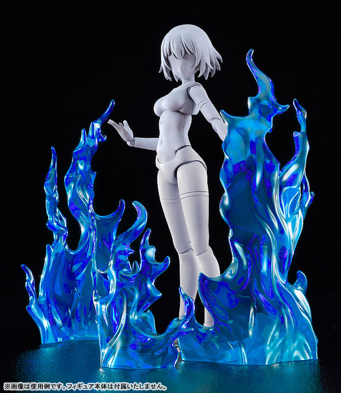 THE SIMPLE EFFECT Flames: Red / Blue