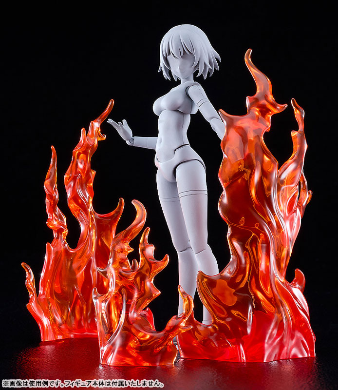 THE SIMPLE EFFECT Flames: Red / Blue