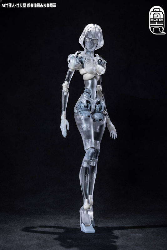GK01FEC1 AI Agent Servant Type C1 Transparent Ver. 1/12