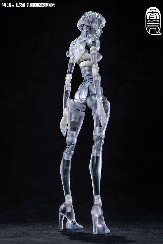 GK01FEC1 AI Agent Servant Type C1 Transparent Ver. 1/12