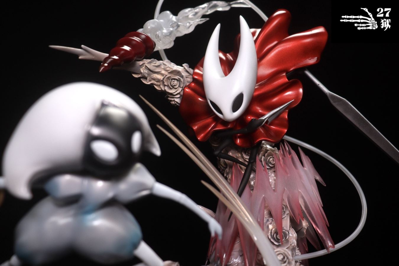 Hollow Knight Silk Song Fighting diorama