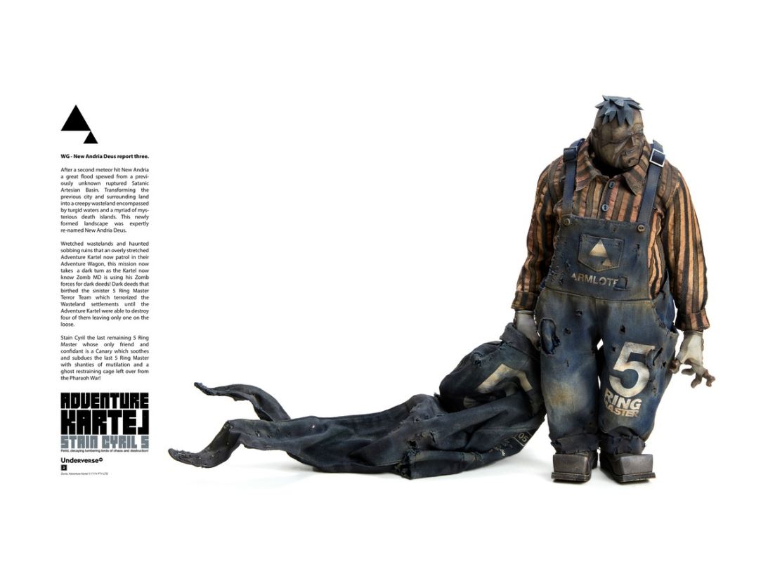 Stain Cyril Fat Zombie 1/6