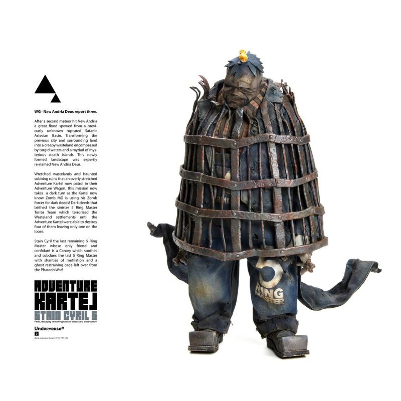 Stain Cyril Fat Zombie 1/6