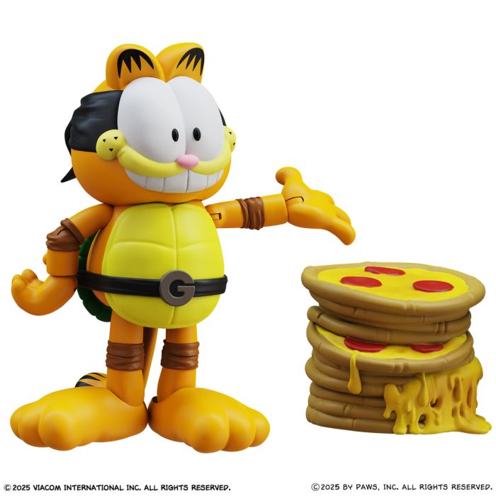 Garfield x Teenage Mutant Ninja Turtles - Garfello and Sidekick Odie