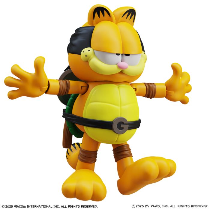 Garfield x Teenage Mutant Ninja Turtles - Garfello and Sidekick Odie