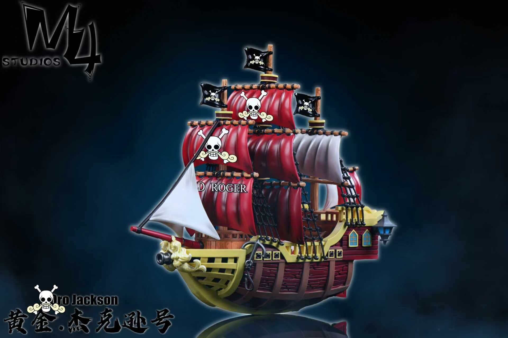 Roger Pirate Ship Gold Jackson - One Piece