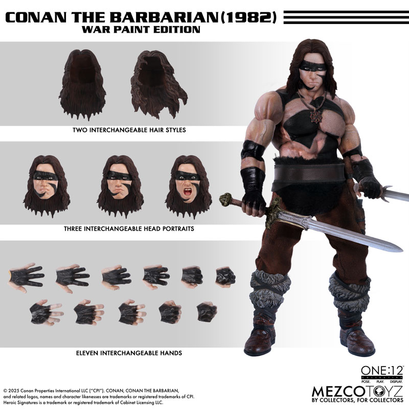 ONE:12 Collective / Conan the Barbarian 1/12 Action Figure Warpaint Edition
