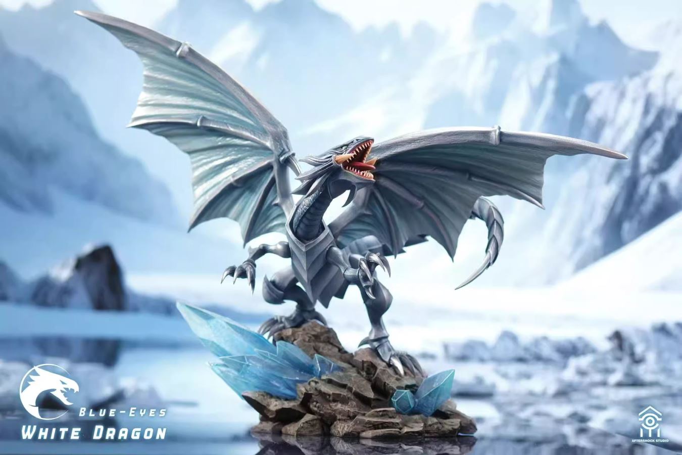 Blue-Eyes White Dragon and Red-Eyes Black Dragon - Yu-Gi-Oh!